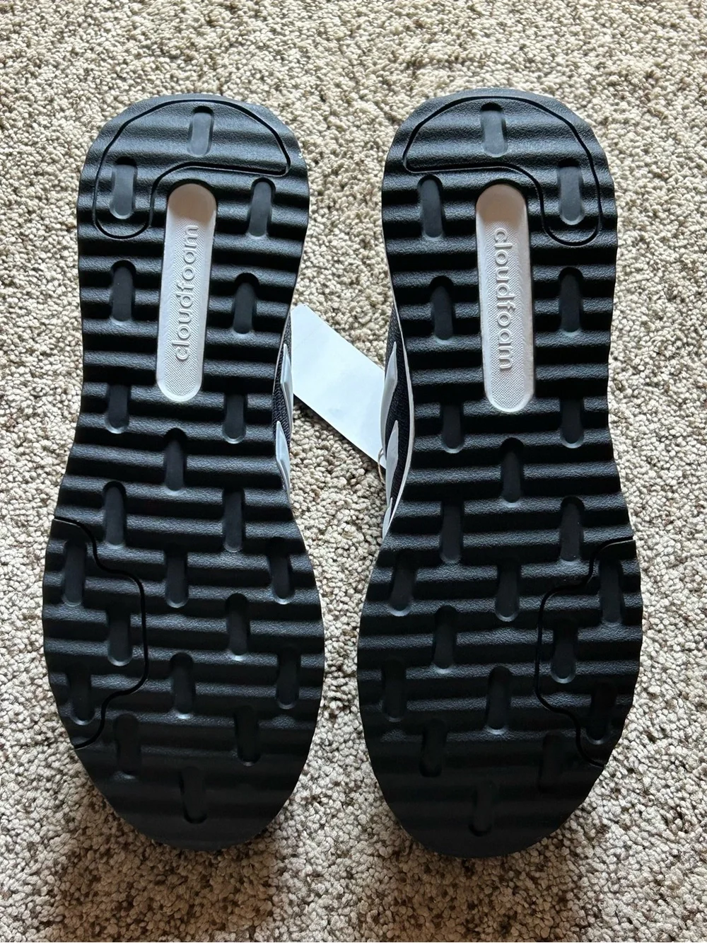 adidas X_PLR Path men's black & white running shoes size 11
